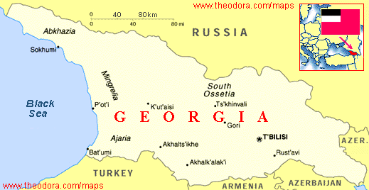 haritalari gurcistan